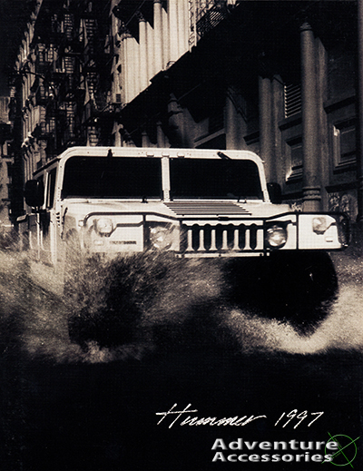 Hummer H1 1997 model year changes.