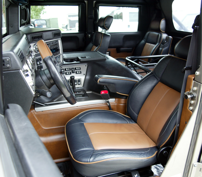 2006 Hummer H1 Alpha Interior.