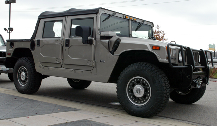 2006 Pewter Hummer H1 Alpha Open Top For Sale