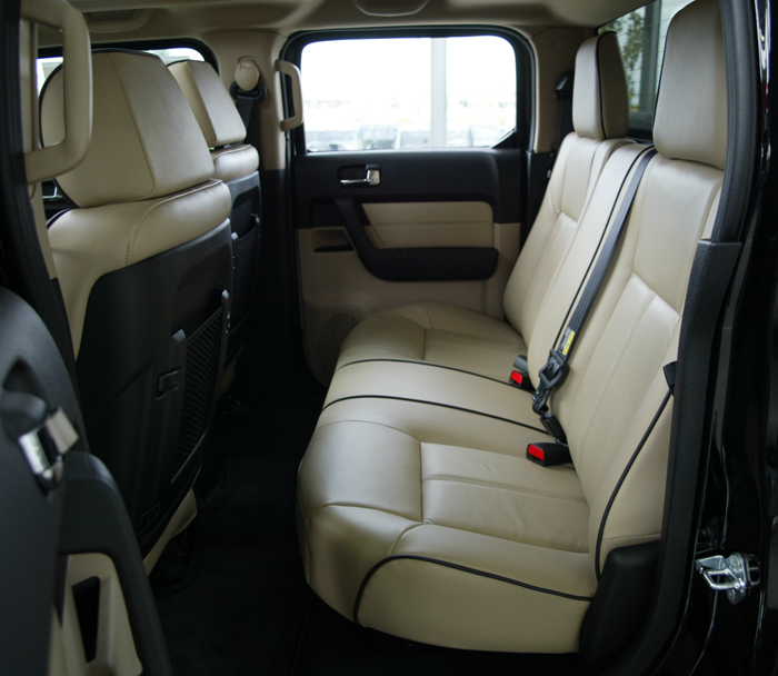 2009 Hummer H3T Interior Rear.