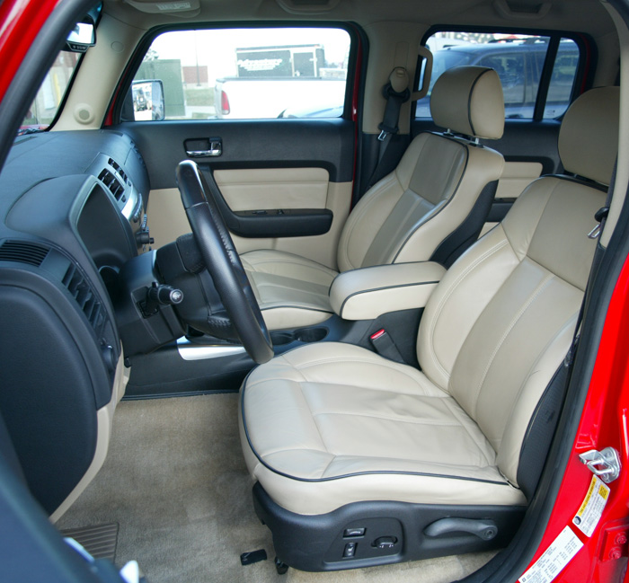 2007 Hummer H3 Light Cashmere Leather Interior