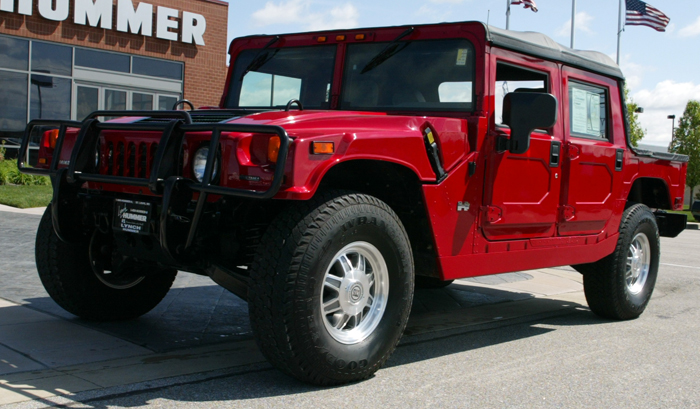 2003 Hummer H1 Soft Top