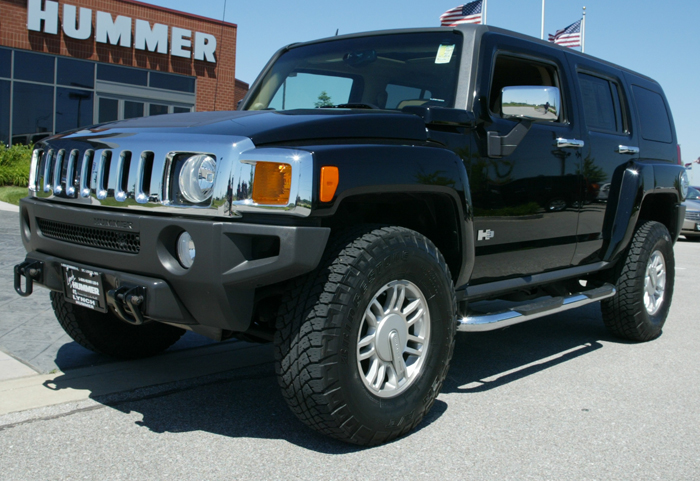 2006 Used Black Hummer H3 available at Lynch Hummer