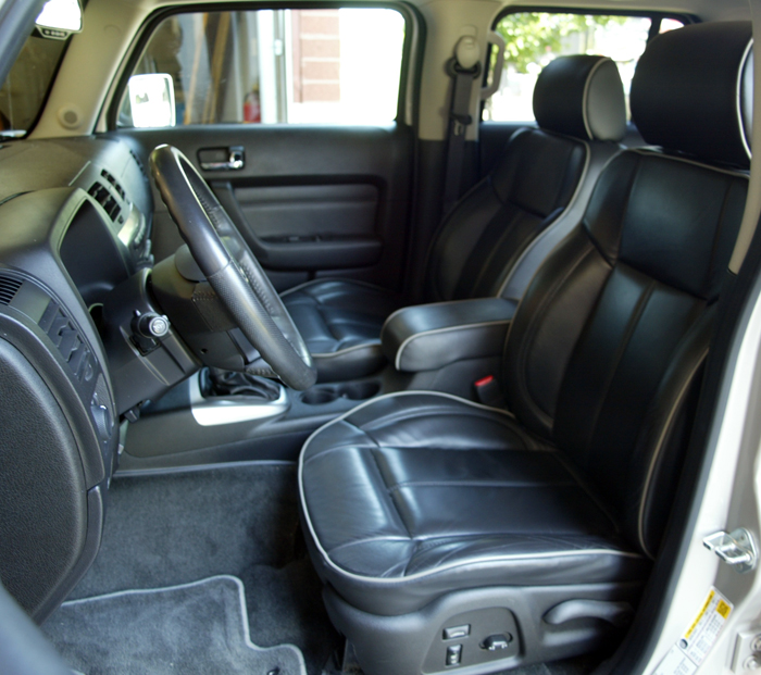 2006 Hummer H3 Ebony Leather Interior