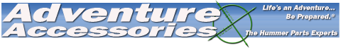 Adventure Accessories Hummer H1 AM General OEM Parts.