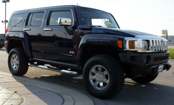 2007 Midnight Blue Metallic Hummer H3