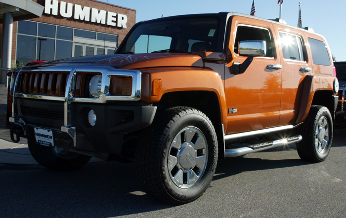 2007 Desert Orange Hummer H3X