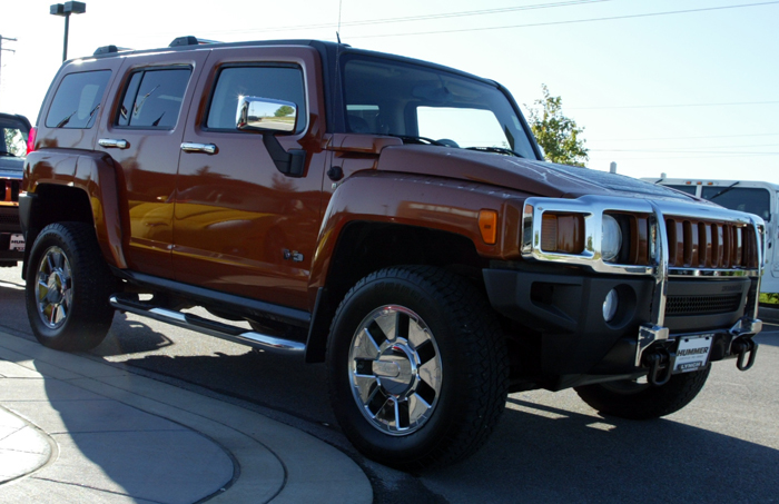 2007 Desert Orange Hummer H3X