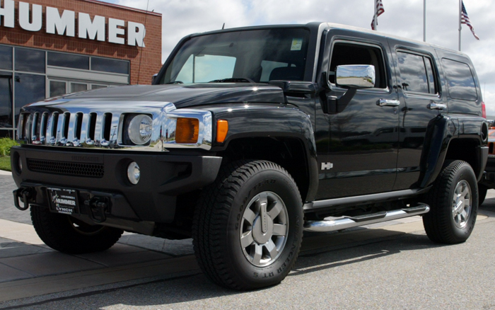 2007 Used Black Hummer H3 available at Lynch Hummer
