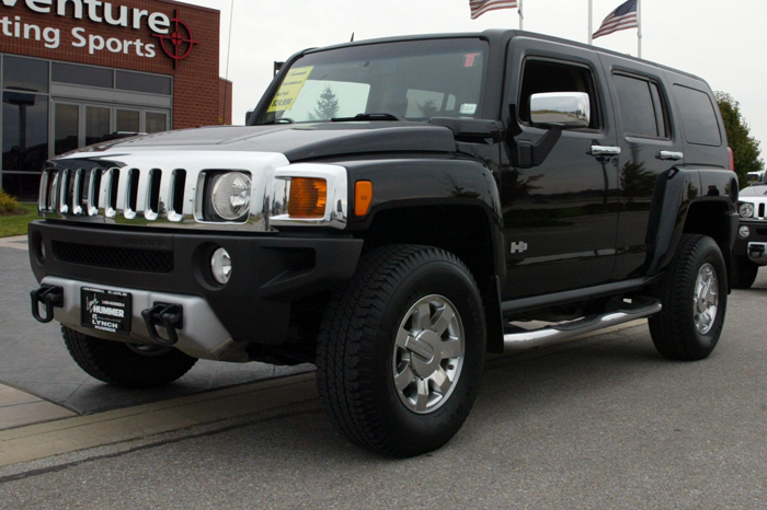 2008 Used Black Hummer H3 available at Lynch Hummer