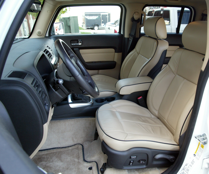 2007 Hummer H3 Cashmere Leather Interior